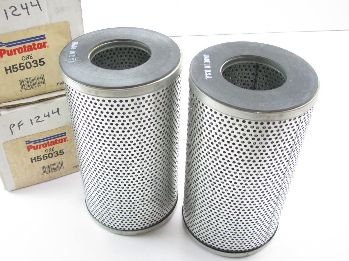 (2) Purolator H55035 Hydraulic Oil Filters Replaces 25014351 51639 PF1244 HF6210