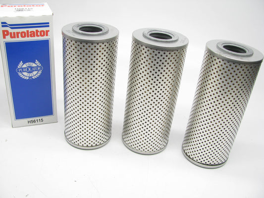 (3) Purolator H56115 Hydraulic Oil Filters Replaces PF328 1978782 51434