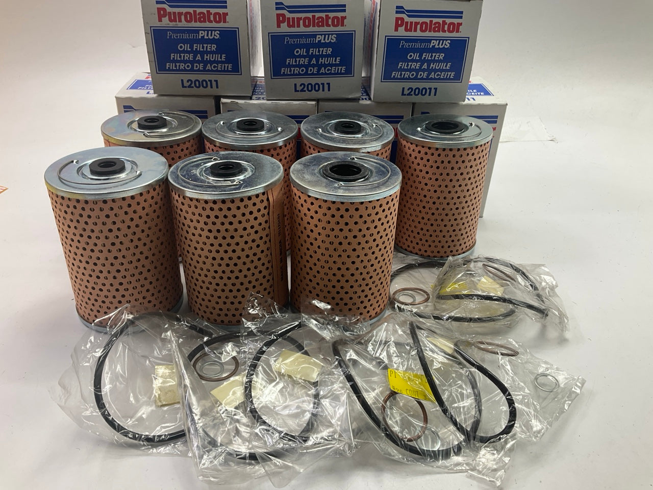 (7) Purolator L20011 Oil Filter Replaces 51398 M11D P824A LF158 85398 P125