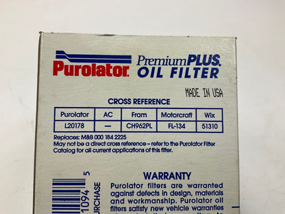 (7) Purolator L20178 Engine Oil Filter