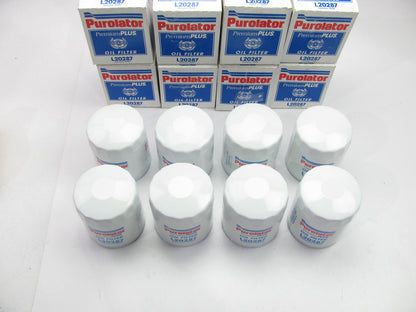(8) Purolator L20287 Oil Filters For 1983-1985 Mitsubishi 2.3L-L4 Turbo Diesel