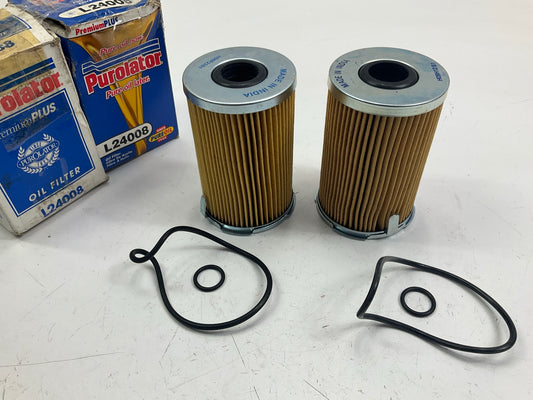 (2) Purolator L24008 Oil Filter For 1986-1988 Acura Sterling 2.5L 2.7L-V6