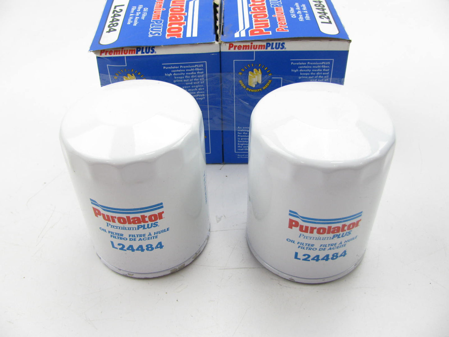 (2) Purolator L24484 Engine Oil Filters