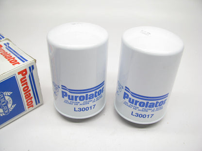 (2) Purolator L30017 Engine Oil Filters Replaces C252 51105 LFP157 LF407 LF592