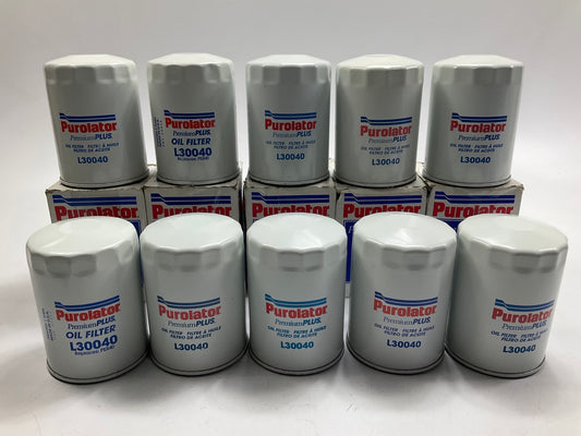 (10) Purolator L30040 Engine Oil Filters