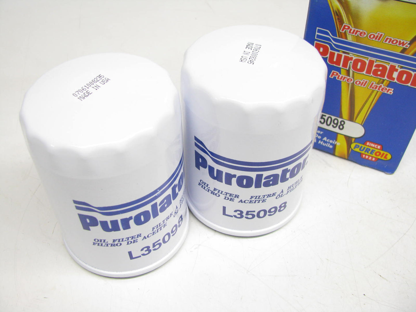 (2) Purolator L35098 Oil Filters Replaces 46624209 51348 3614 42143 QS3614