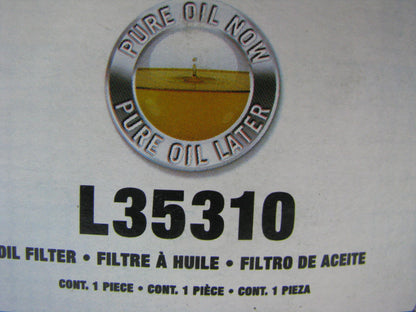 (x2) Purolator L35310 Engine Oil Filter For Briggs & Stratton Kohler