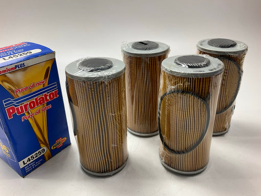 (4) Purolator L45259 Engine Oil Filter For 1996-1999 Mercedes-Benz E300 Diesel
