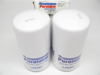 (2) Purolator L45391 Oil Filters