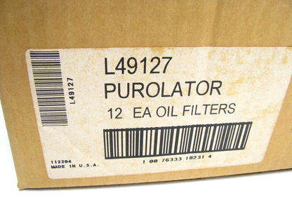 (12) Purolator L49127 Oil Filter Replaces CH2821B 51715 L49127 LP613 LF429 P998