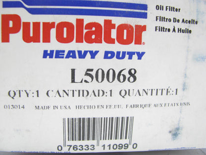 (2) Purolator L50068 HD Spin-on Oil Filters Replaces B76 B7600 BT234