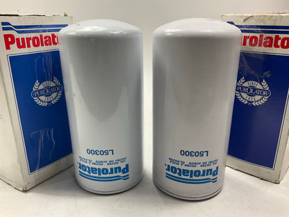 (2) Purolator L50300 Engine Oil Filter - Replaces Wix 51970