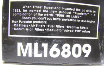 (2) Purolator ML16809 Oil Filters Replaces 85216 CO3000 51216 P7009