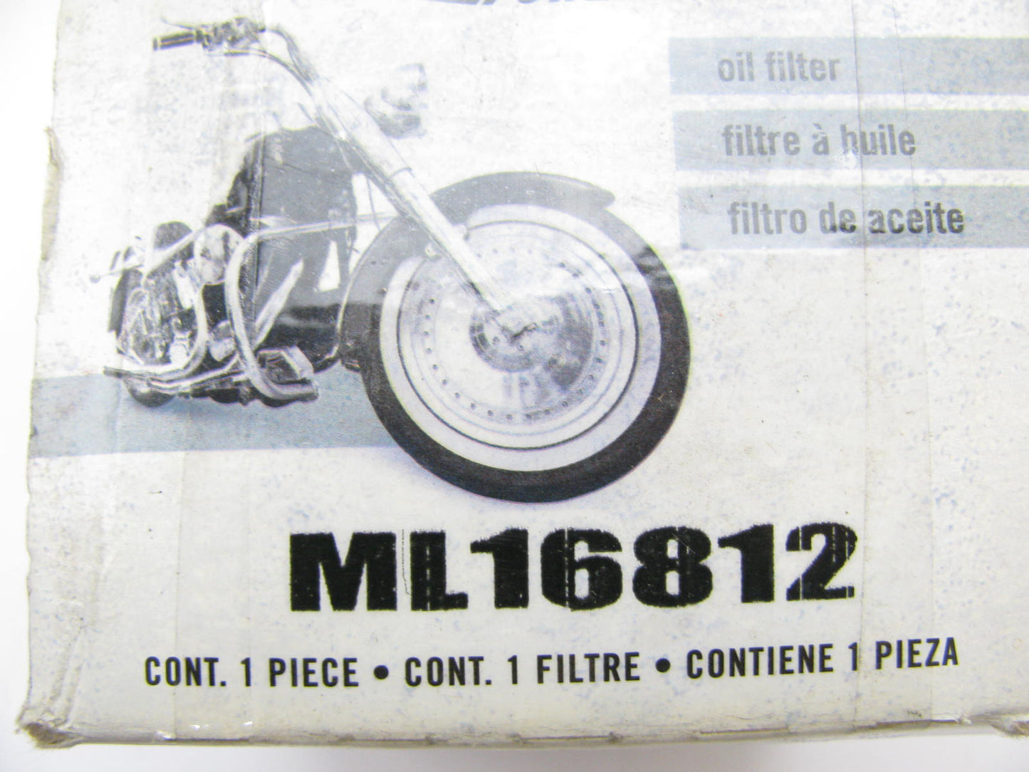 Purolator ML16812 Motorcycle Engine Oil Filter