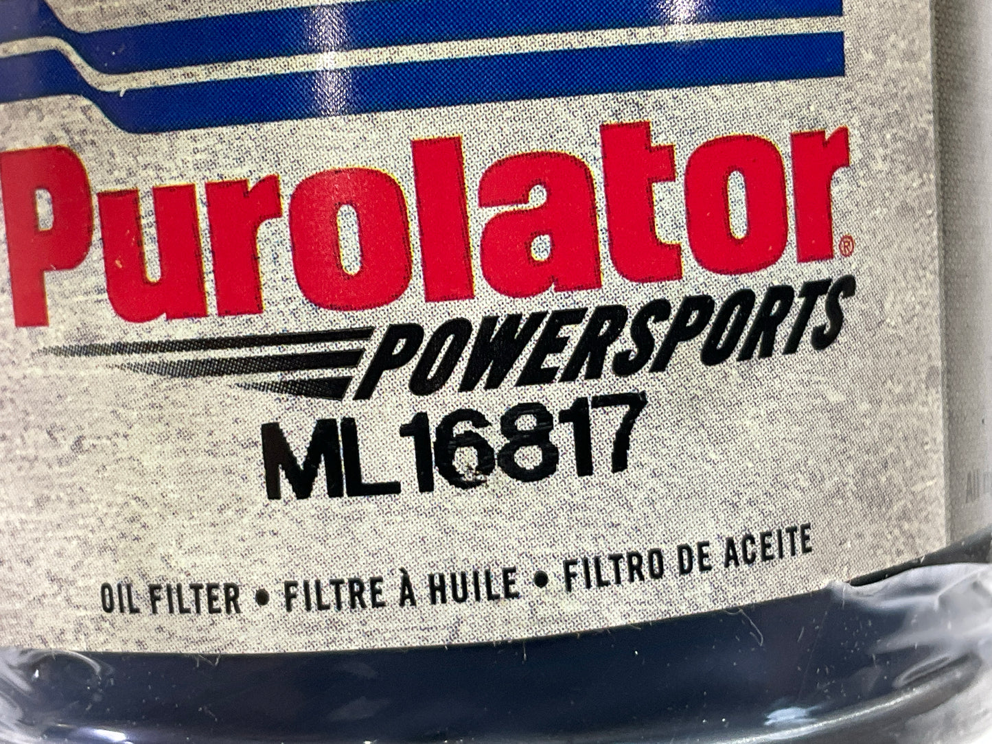 (2) Purolator ML16817 Motorcycle Engine Oil Filter 15410-MCJ-000, 5GH-13440-00