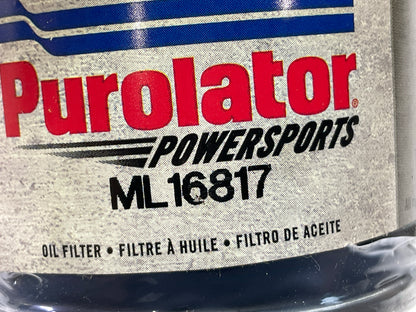 (2) Purolator ML16817 Motorcycle Engine Oil Filter 15410-MCJ-000, 5GH-13440-00