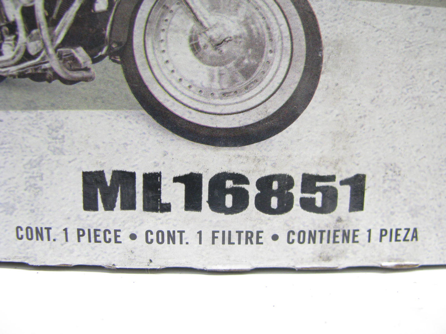 Purolator ML16851 Motorcycle Oil Filter Replaces 164MP 51356 51356XP