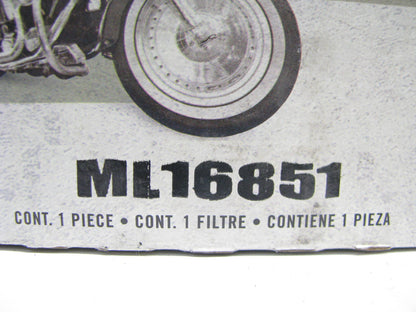 Purolator ML16851 Motorcycle Oil Filter Replaces 164MP 51356 51356XP