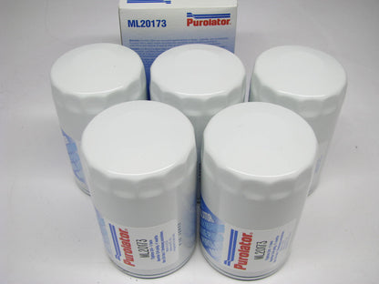 (5) Purolator ML20173 Marine Oil Filter For Mercruiser 175, 205, 4.3L V6