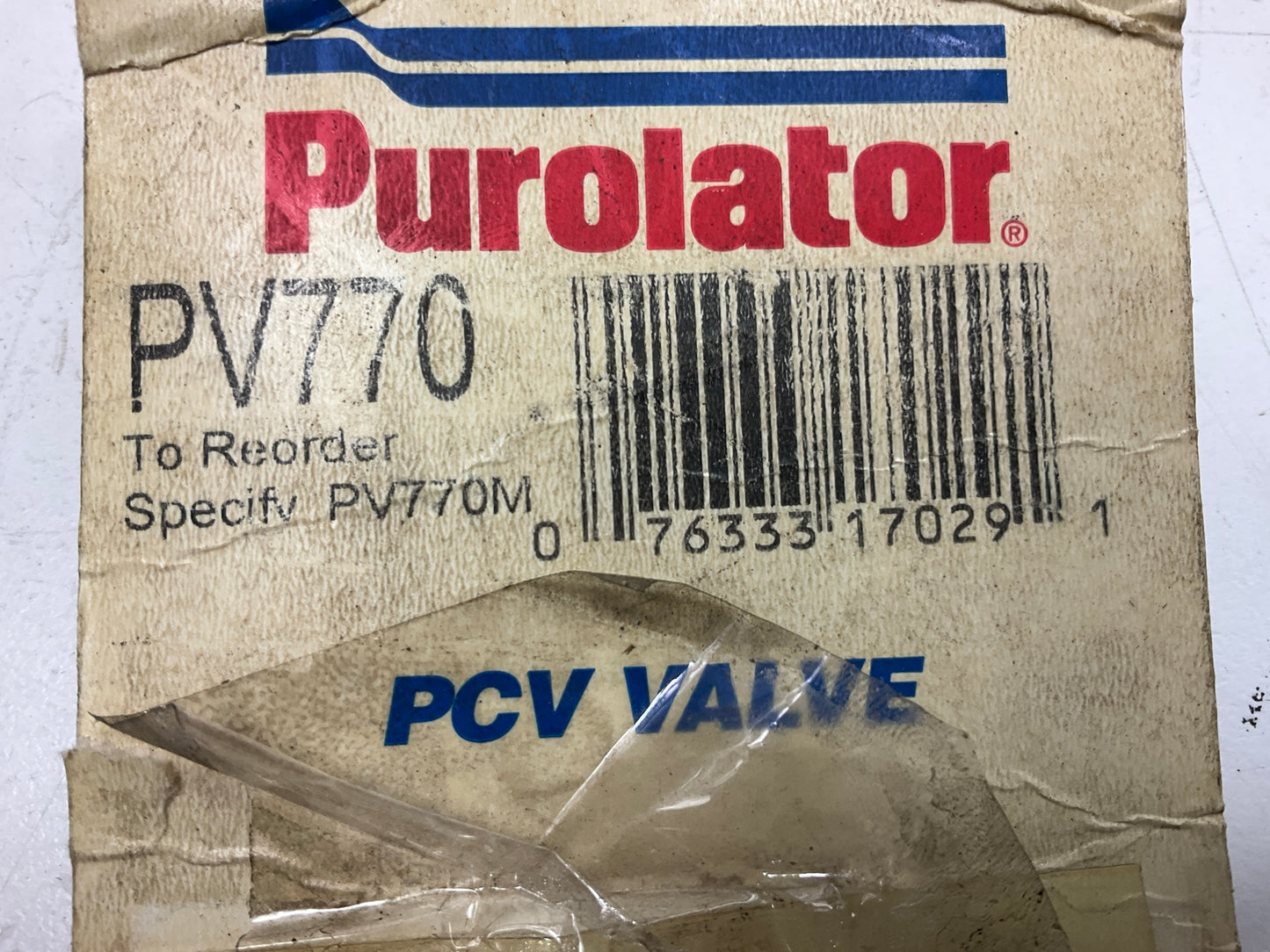 Purolator PV770 PCV Valve