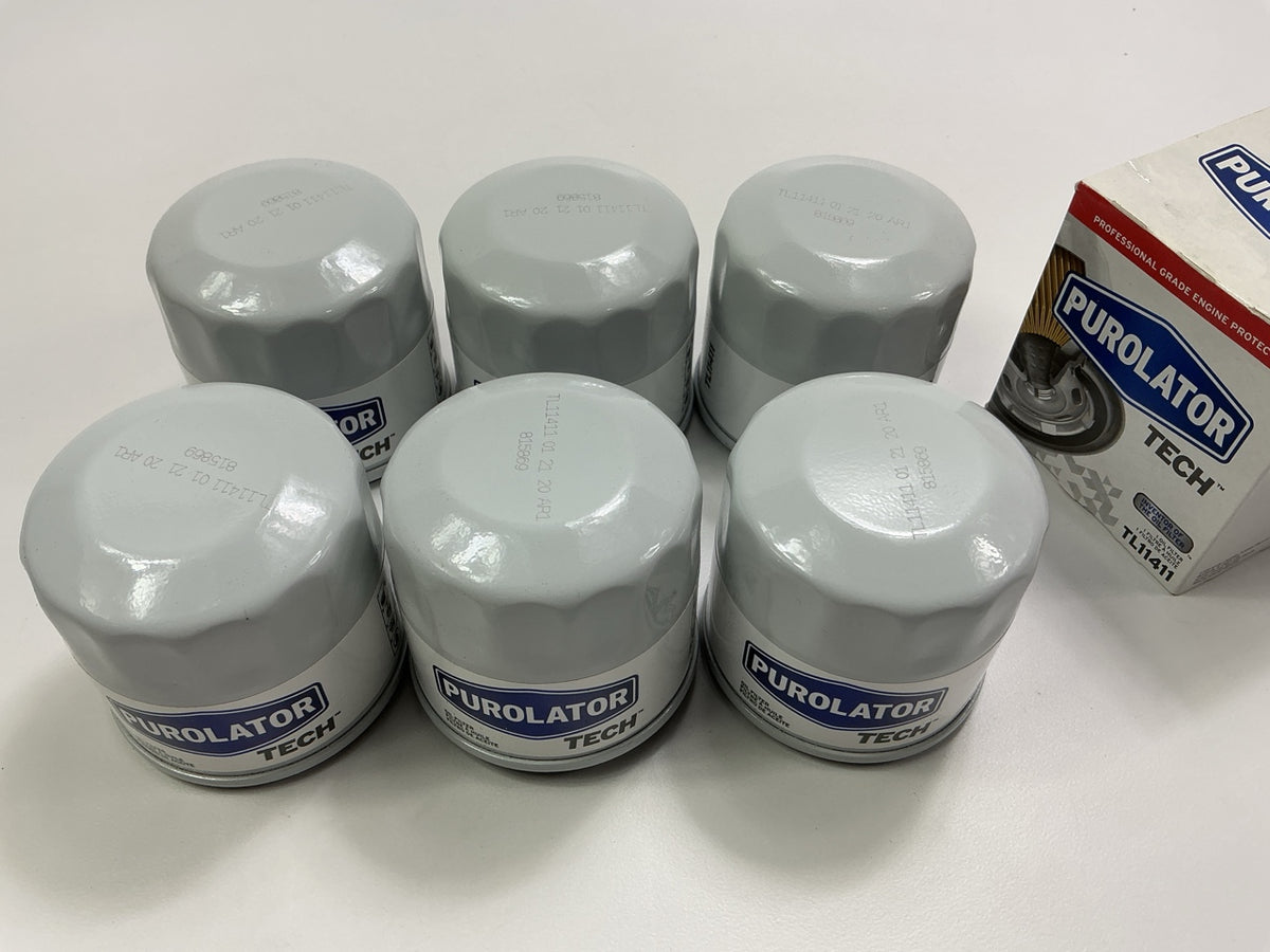 (6) Purolator TL11411 Engine Oil Filter