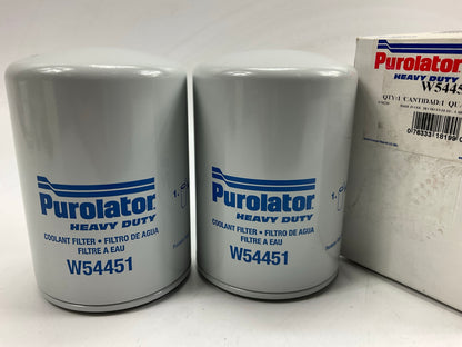(2) Purolator W54451 Coolant Filter Replaces PR3383 24069 LFW4685 WC8 89069