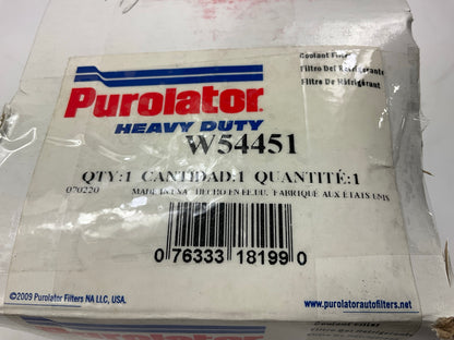 (2) Purolator W54451 Coolant Filter Replaces PR3383 24069 LFW4685 WC8 89069
