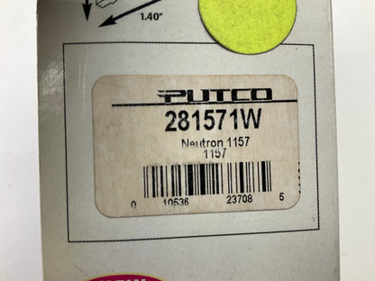 PUTCO 281571W Neutron White 1157 LED Light Lamp Bulb - Pair