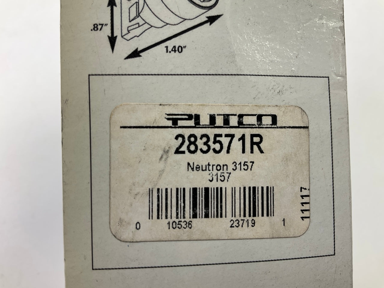 Putco 283571R Neutron Red 3157 LED Light Lamp Bulb - Pair