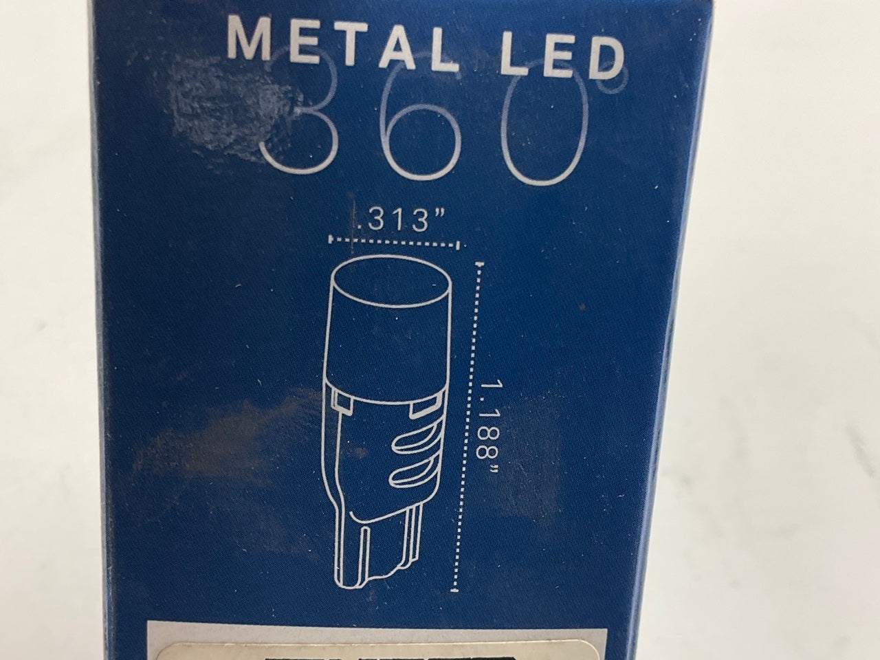 Putco Metal LED 360 Front Turn Signal Lights - Replacement Light Bulb 168, 194