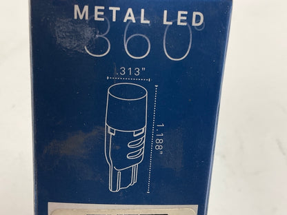 Putco Metal LED 360 Front Turn Signal Lights - Replacement Light Bulb 168, 194