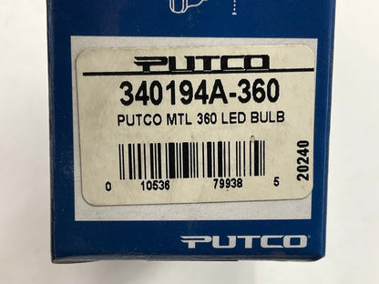Putco Metal LED 360 Front Turn Signal Lights - Replacement Light Bulb 168, 194