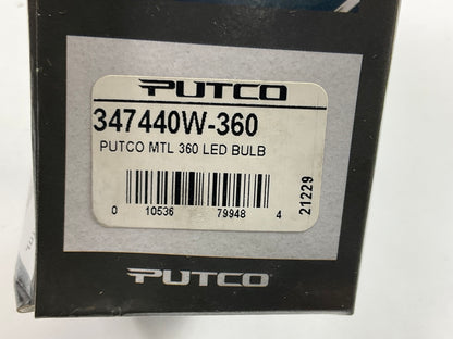 Putco 347440W-360 Metal Replacement LED Lamp Light Bulb - 2 PACK