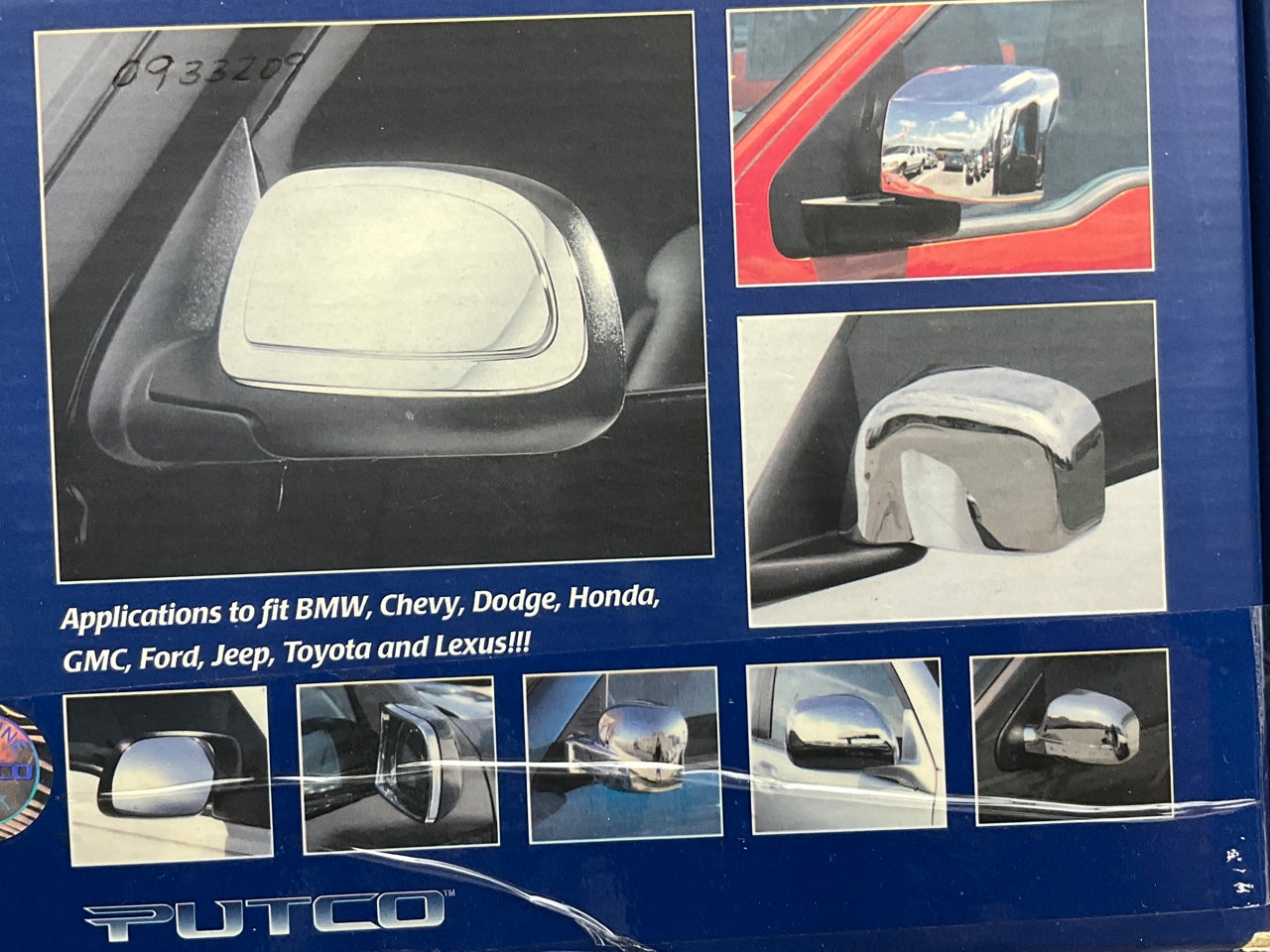Putco 400008 Chrome Door Mirror Covers