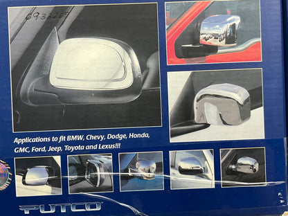 Putco 400008 Chrome Door Mirror Covers