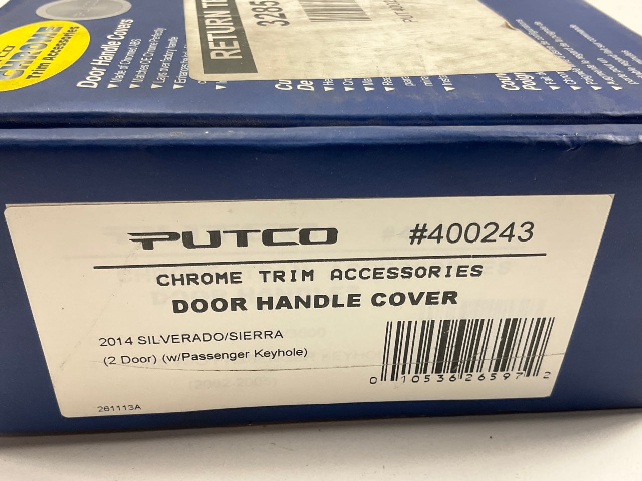 Putco 400243 Chrome Door Handle Covers W/ Passenger Side Keyhole