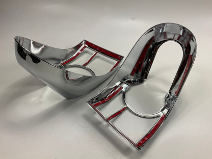 Putco 400852 Chrome Tail Light Lamp Cover For 2007-2013 Toyota FJ Cruiser