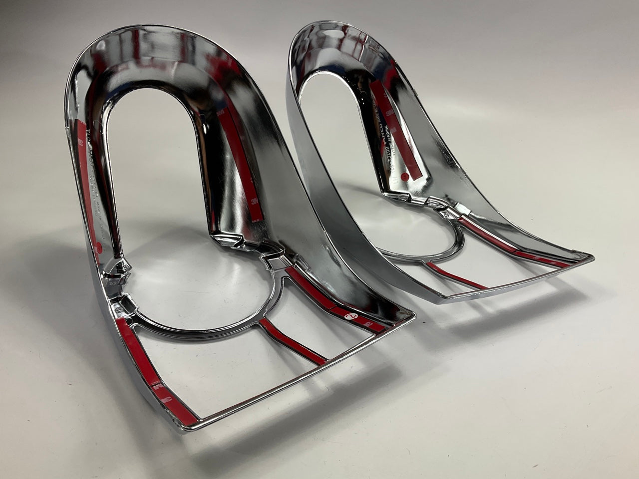Putco 400852 Chrome Tail Light Lamp Cover For 2007-2013 Toyota FJ Cruiser