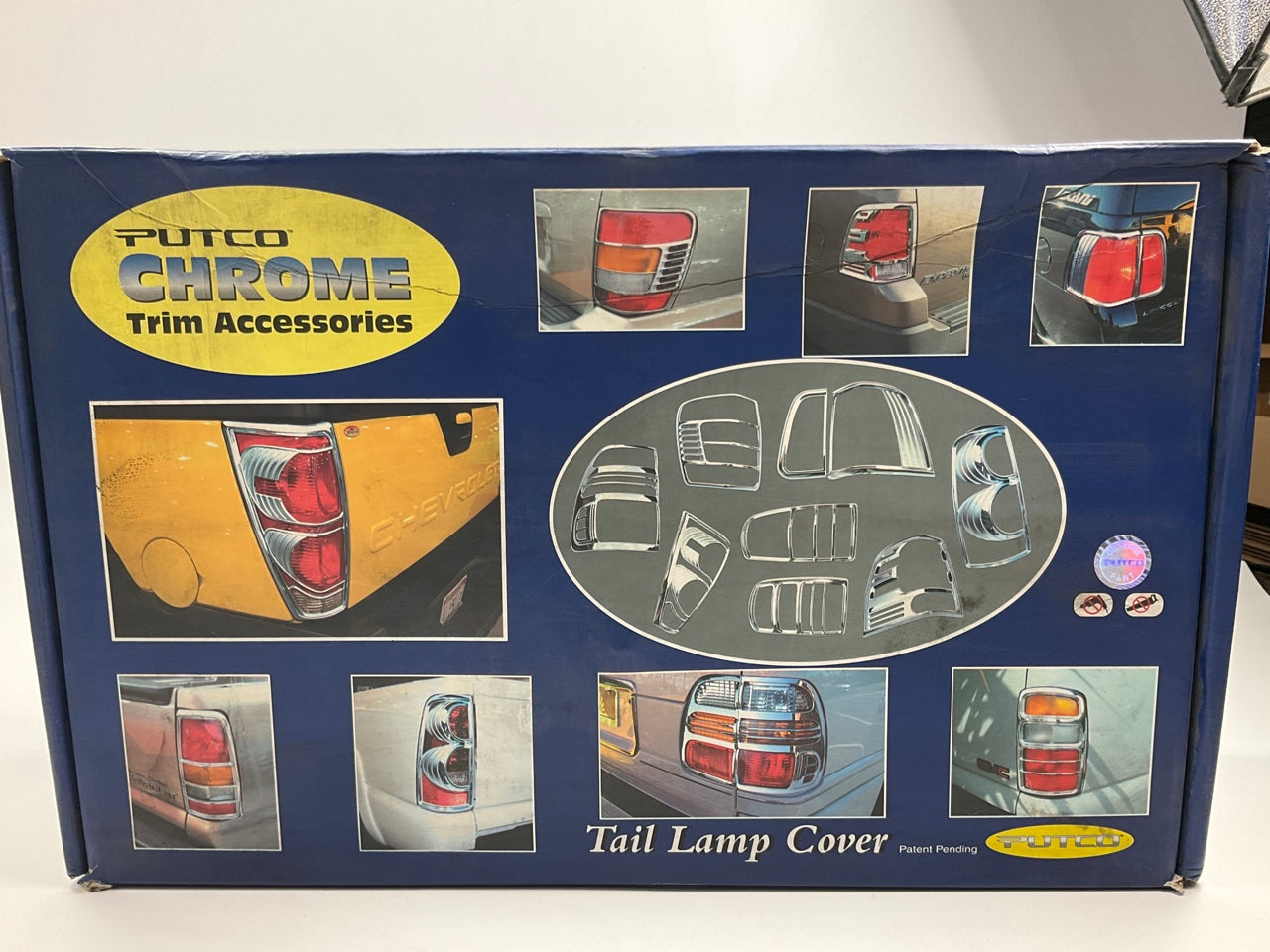 Putco 400852 Chrome Tail Light Lamp Cover For 2007-2013 Toyota FJ Cruiser