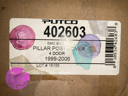 Putco 402603 Classic Decorative Stainless Steel Door Pillar Post Trim Set
