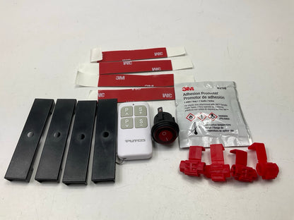 Putco 9001412 12'' LED Mini Red / White Emergency Light Bar - Pair