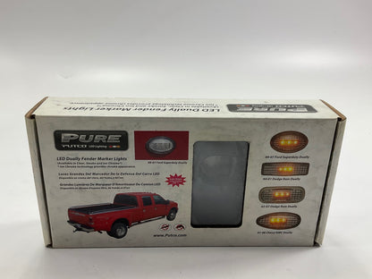 Putco 920001 Smoke Side Marker Light Lamps For 2007-2013 Silverado & Sierra DRW