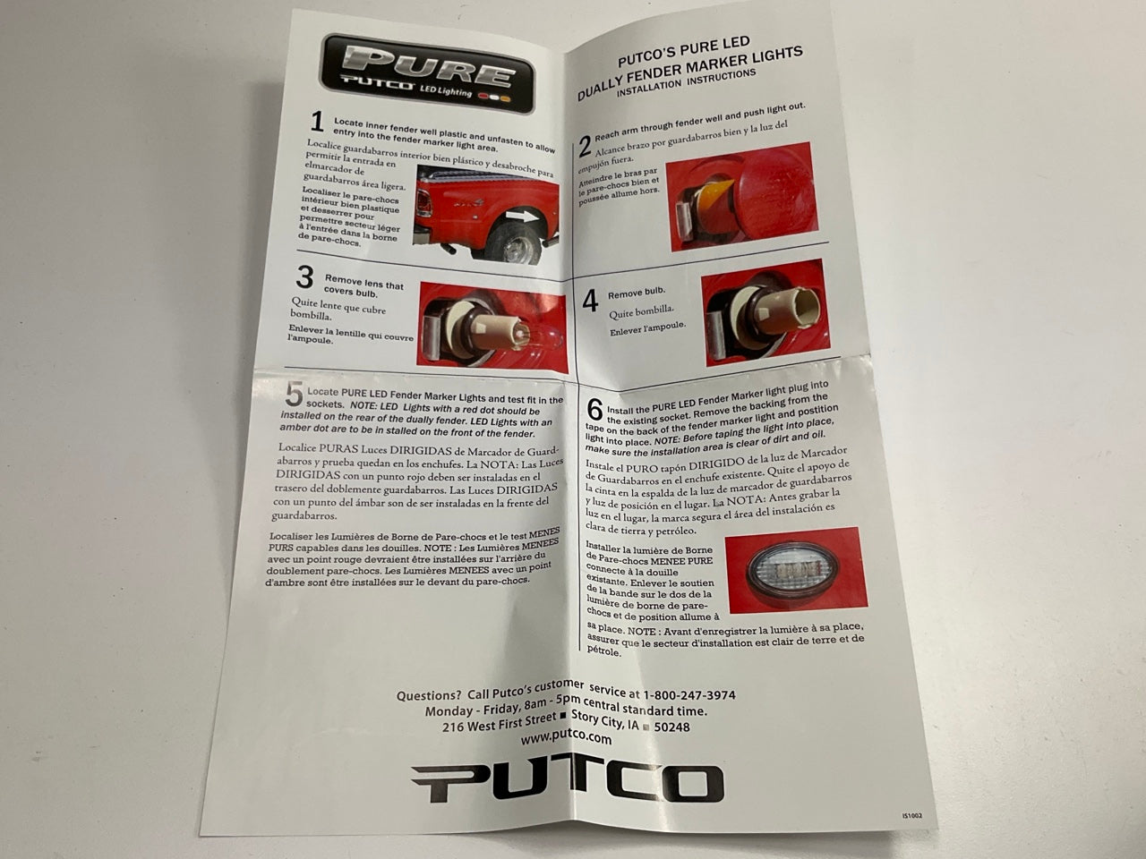 Putco 920001 Smoke Side Marker Light Lamps For 2007-2013 Silverado & Sierra DRW