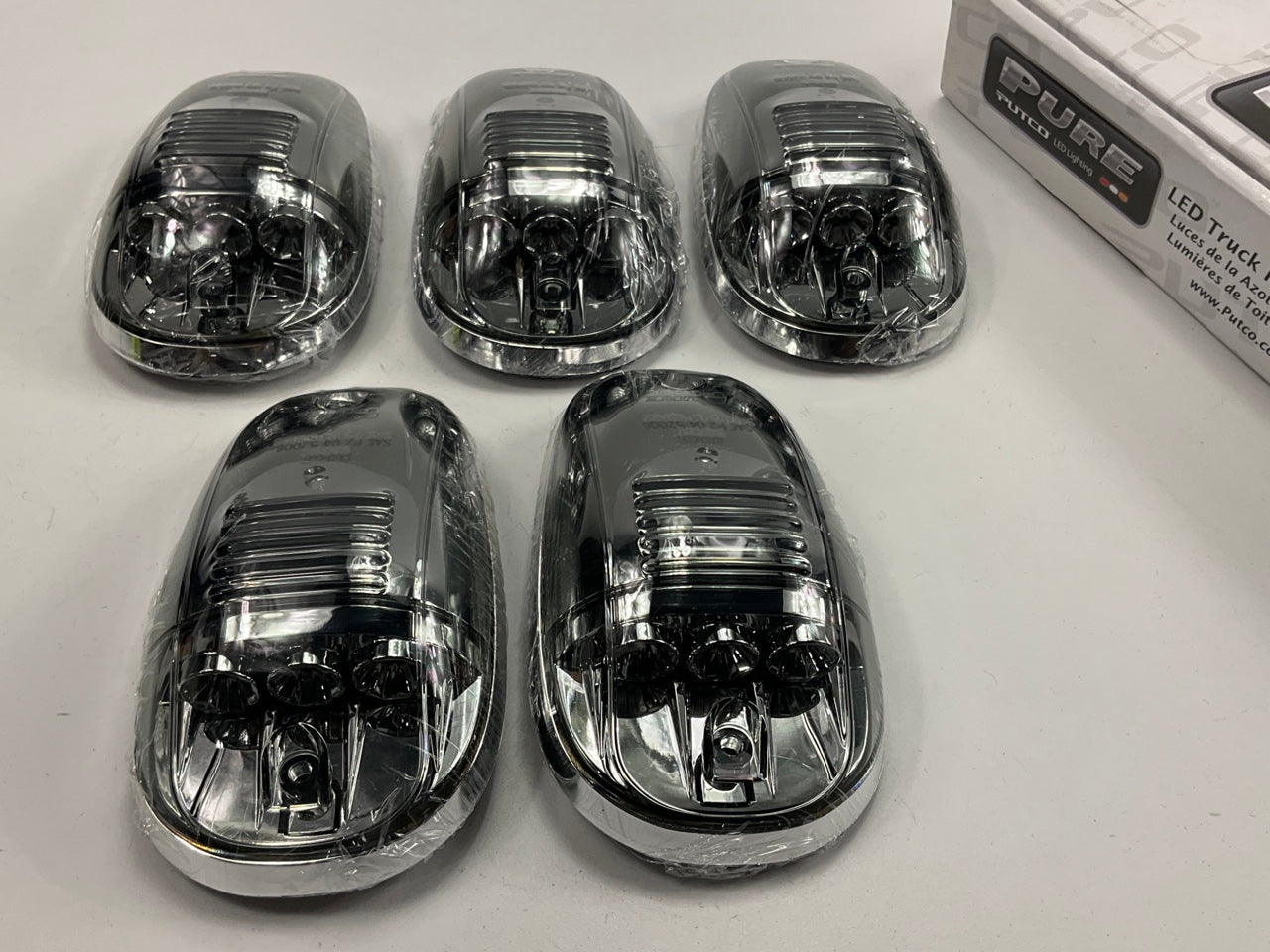 Putco 920556 Smoke Roof Marker Lights Lamps For 2003-2008 Dodge Ram 2500 3500
