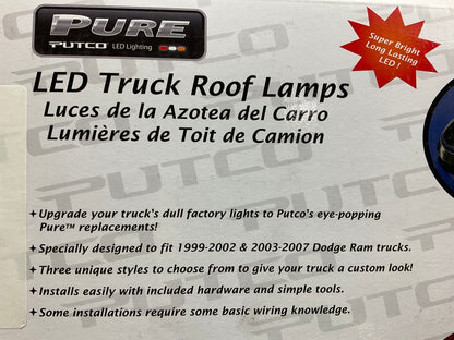 Putco 920556 Smoke Roof Marker Lights Lamps For 2003-2008 Dodge Ram 2500 3500