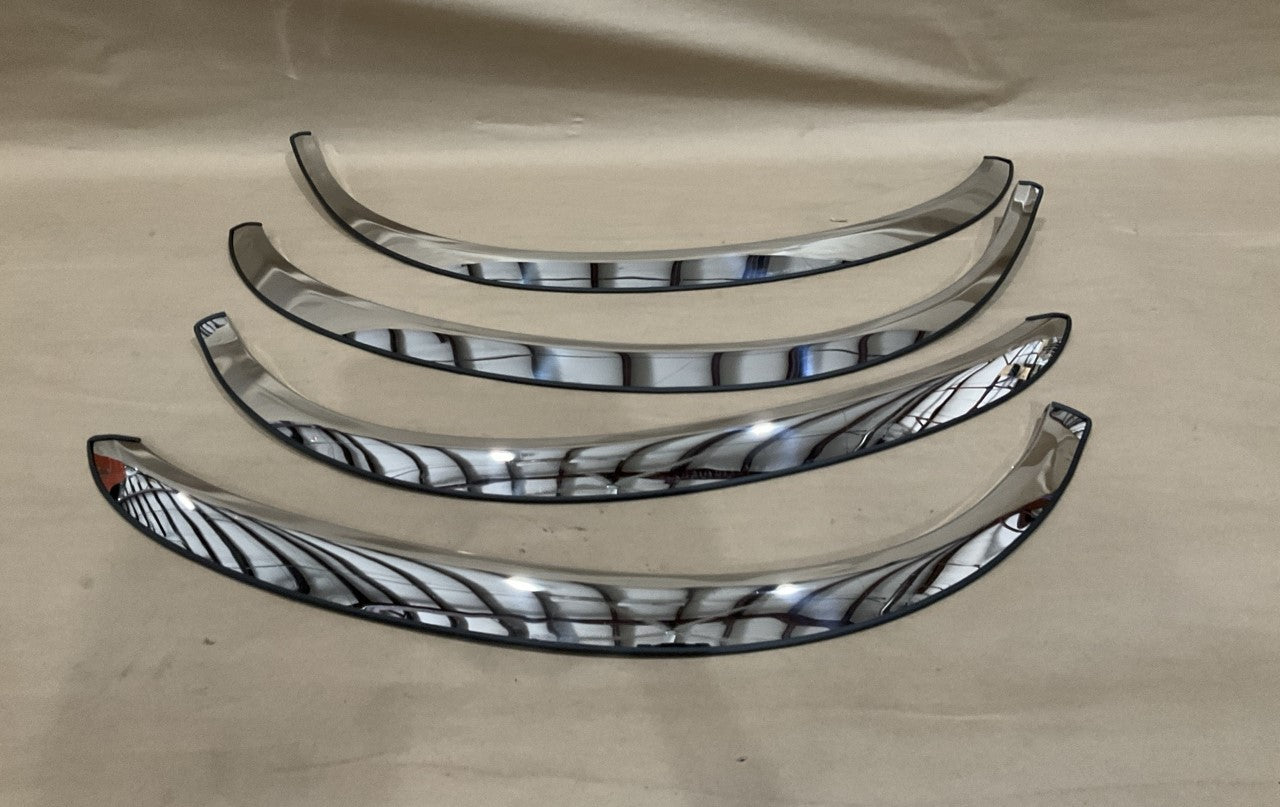 Putco 97224 Stainless Wheel Arch Trim Set For 1998-2002 Mercury Grand Marquis
