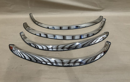 Putco 97224 Stainless Wheel Arch Trim Set For 1998-2002 Mercury Grand Marquis