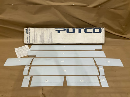 Putco 9751454 Stainless Steel Super Duty Logo Rocker Panels Kit - 6.25'' Wide