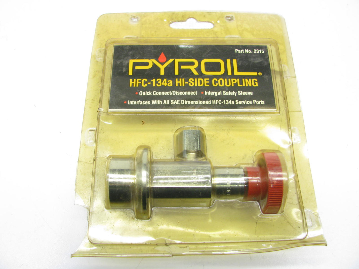 Pyroil 2315 HFC-134a Hi-Side Coupler Coupling, High Side A/C Service Coupler