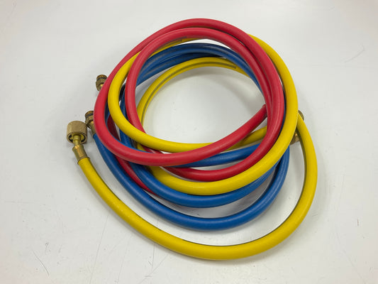Pyroil 2318 3 Color-Keyed 134a Manifold Hose Set 60''